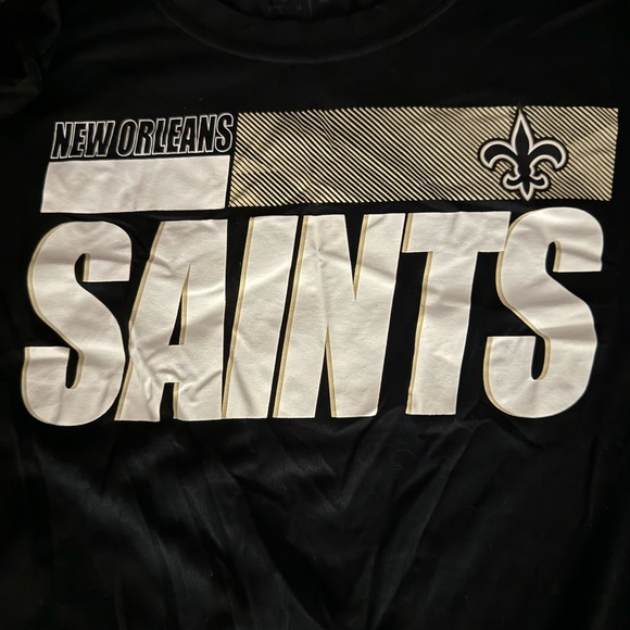 NIKE: New Orleans Saints Logo Dri-Fit Game Day Apparel: Adult Large: GUC - Picture 3 of 4